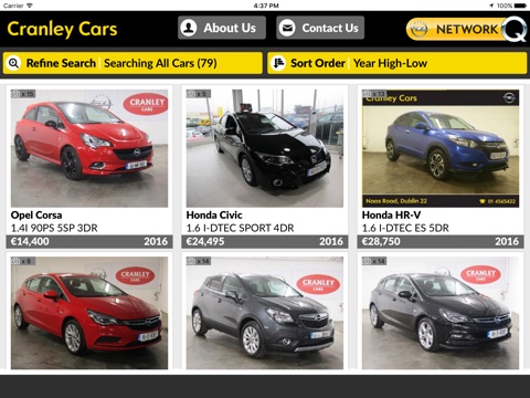 Cranley Cars Opel screenshot 2