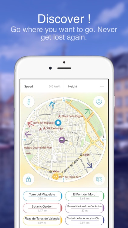 Valencia on Foot : Offline Map