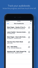 Mus+ Audiobooks screenshot