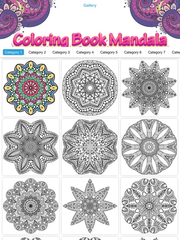 Screenshot #4 pour Livre colorier mandala nouveaux jeux pour enfants