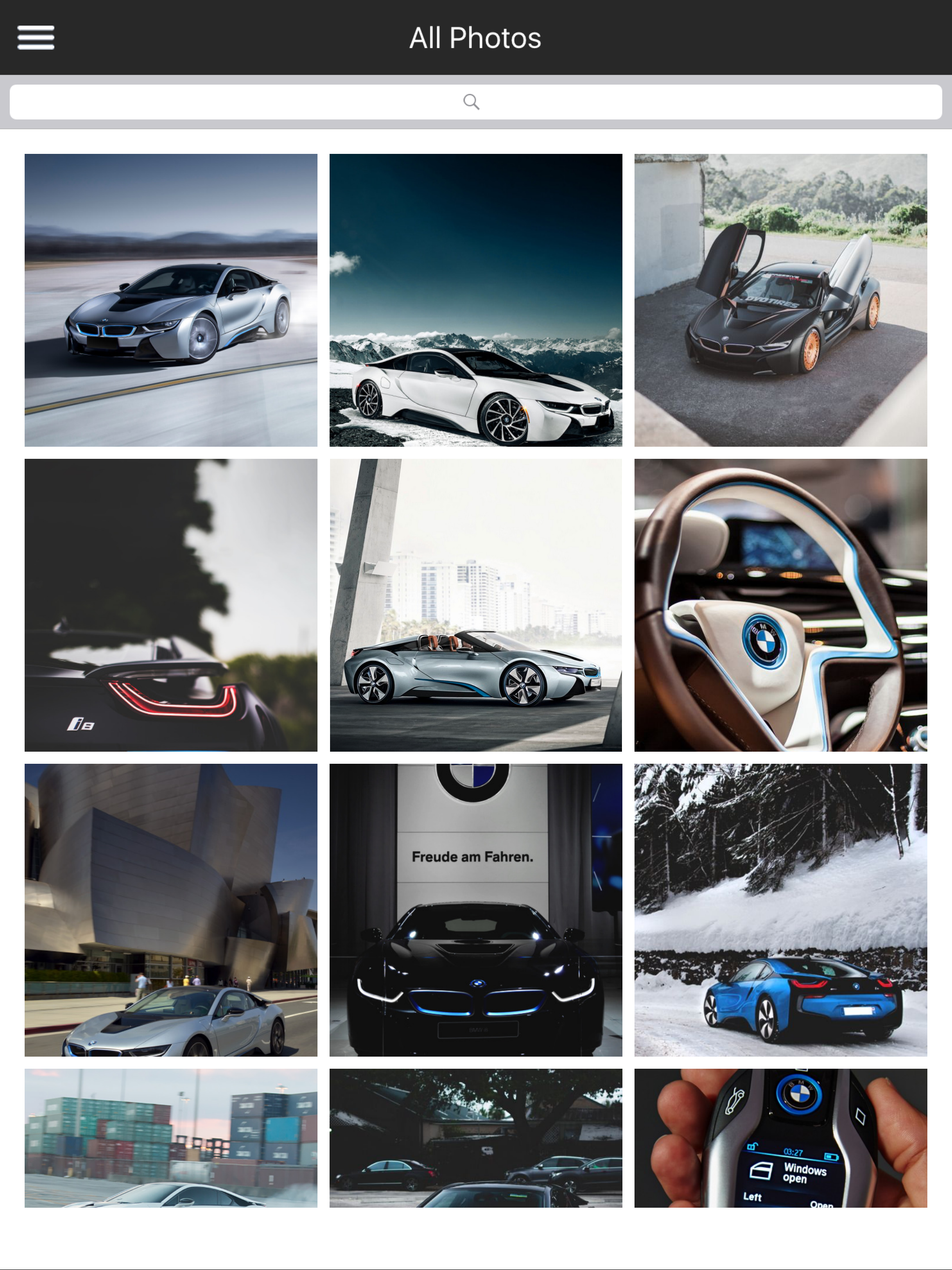 HD Car Wallpapers - BMW i8 Edition