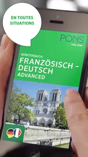 dictionnaire allemand pons iPhone Captures Décran 1