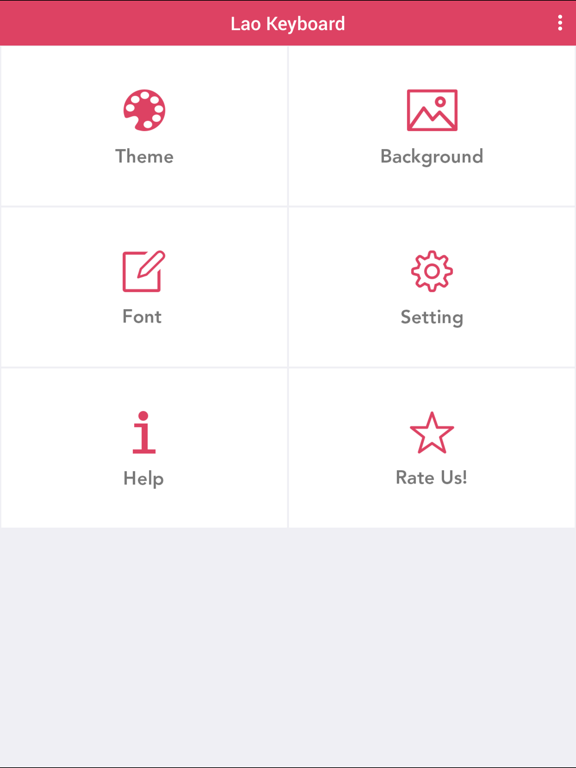 Screenshot #4 pour Lao Keyboard - Lao Input Keyboard