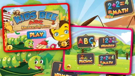 Дети Bee Abc Изучение Phonics и Алфавит Игры