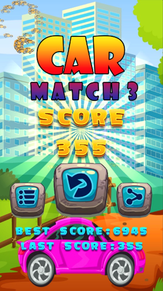 #3. Car Match 3 Puzzle - Car Drag Drop Line Game (iOS) 由: Manaichai Srimarueang