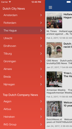 Dutch News in English screenshot 5