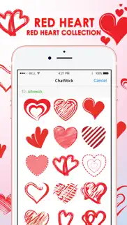 How to cancel & delete red heart collection stickers for imessage 2