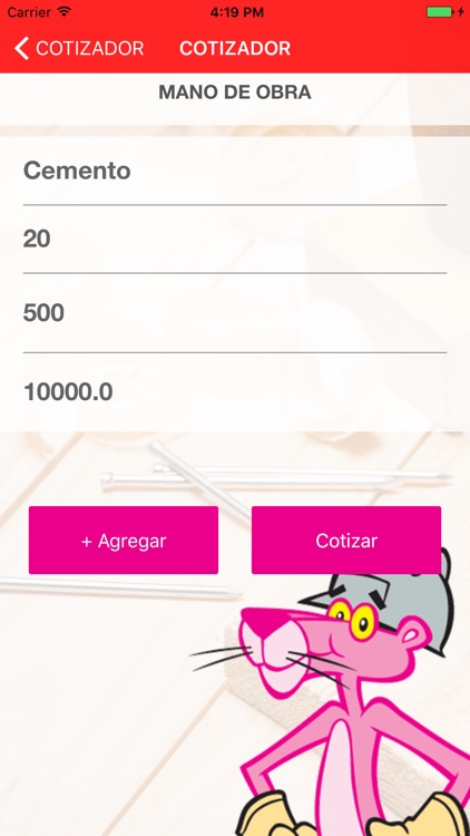 Cotizador de Owens Corning