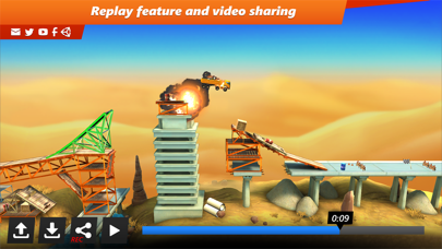 Bridge Constructor Stunts FREE screenshot 4