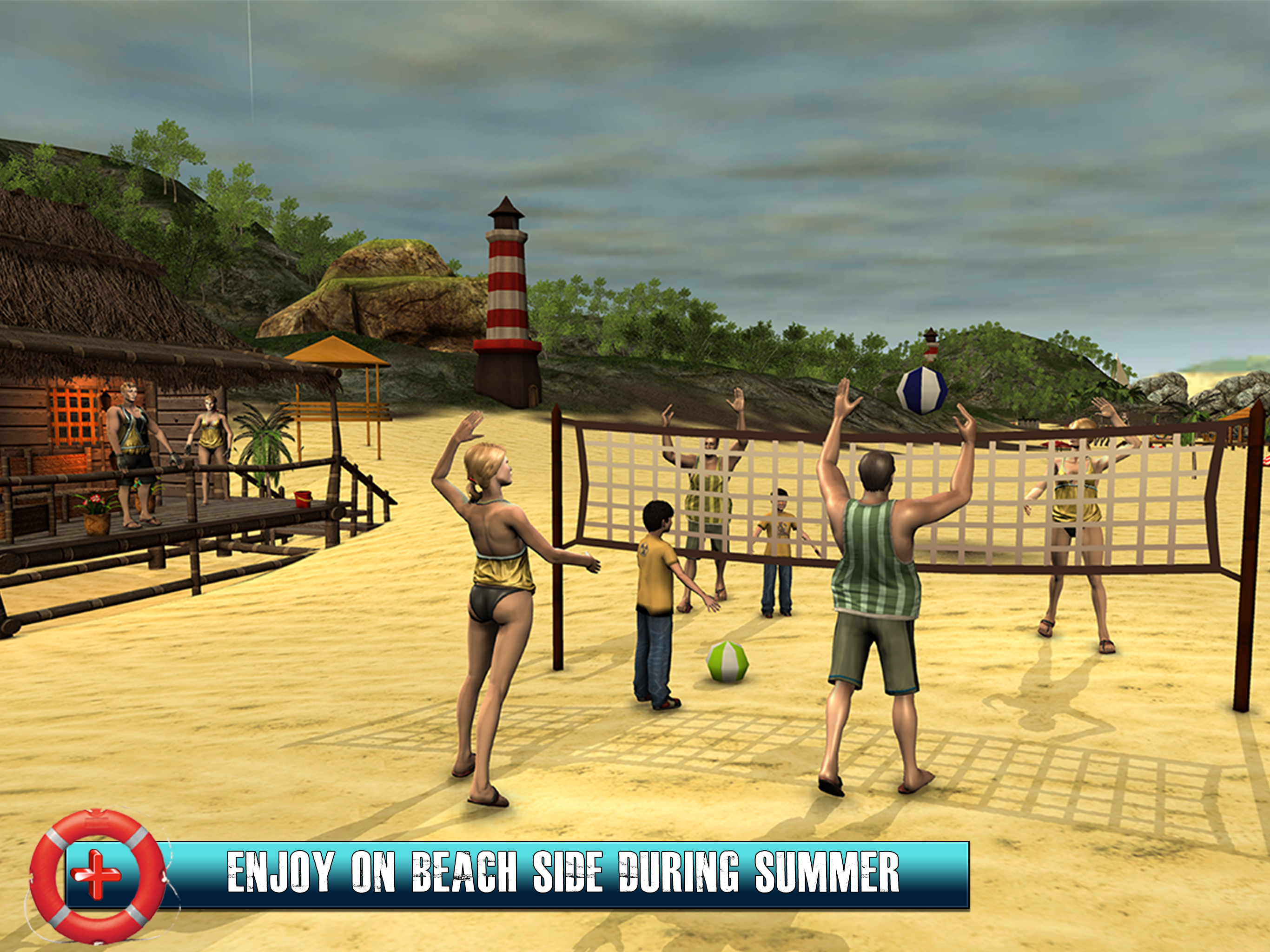 Beach Rescue Lifeguard Game