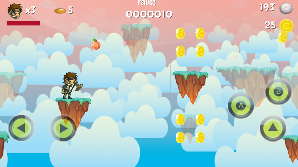 #3. Super Adventure Run - Fun Running & Jumping Games (iOS) 由: Pimjana Kwanpraekaew