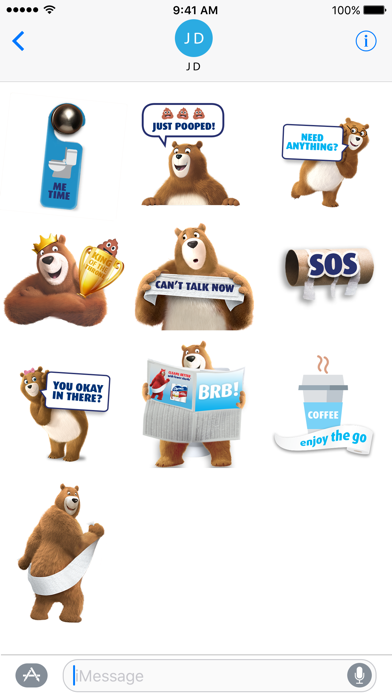 Charmin Pooptastic Stickersのおすすめ画像5