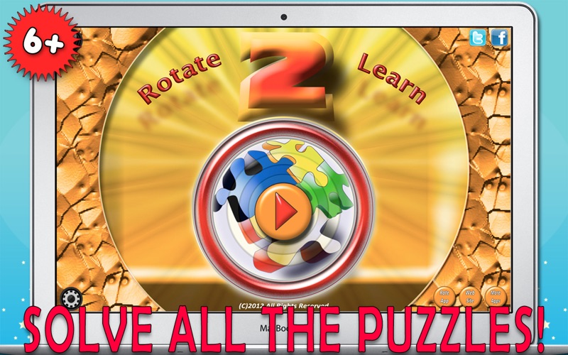 Screenshot #1 pour Rotate 2 Learn: Christmas Edition Puzzles!