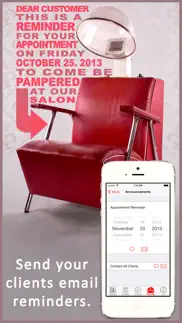 salon appointment manager iphone screenshot 4