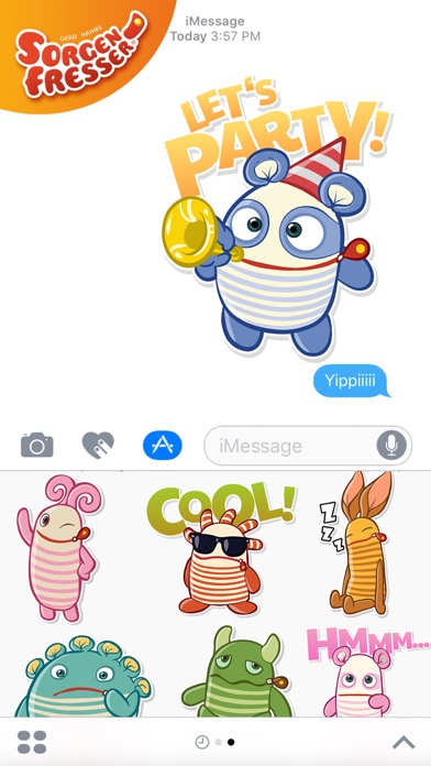 Sorgenfresser Emojis Screenshot 2 - AppWisp.com Sorgenfresser Emojis Screenshot 2 - AppWisp.com