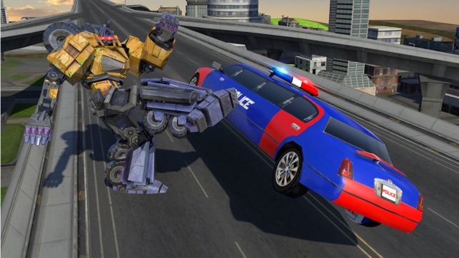 Police Limo Robot Battle(圖2)-速報App