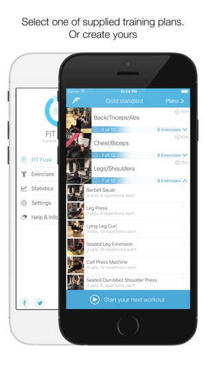 FIT Fuze: Personal Trainer and Workout Tracker(圖3)-速報App