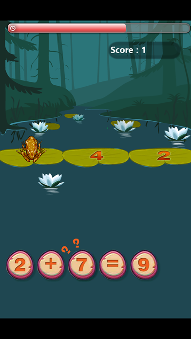Froggy Jump - The classic children's  mathem screenshot 4