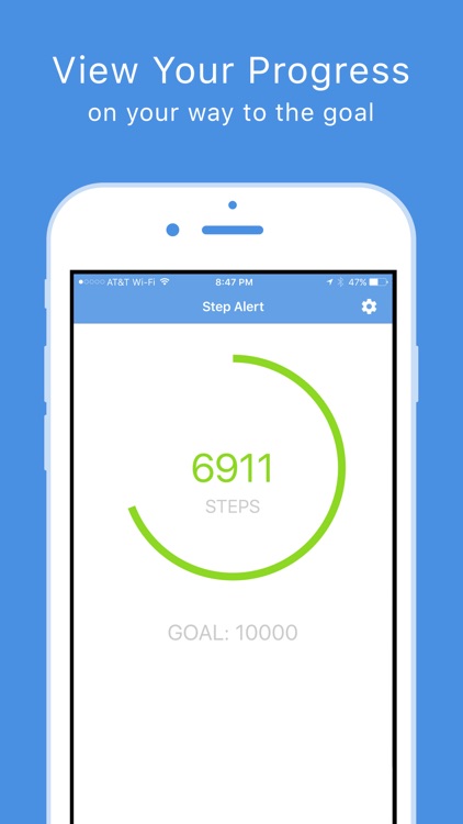 Step Alert - Daily Step Counter on the App Icon screenshot-3
