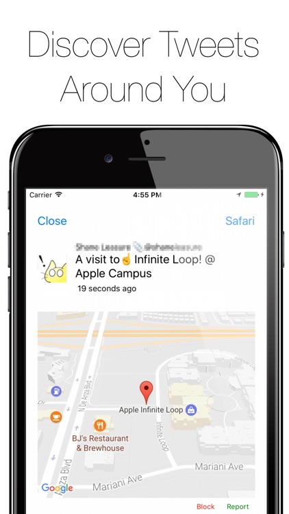 Streaming Tweets Around You - NearbyTweets