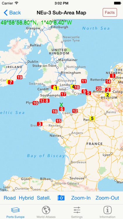Cruise Ports -Europe Zoomable Atlas