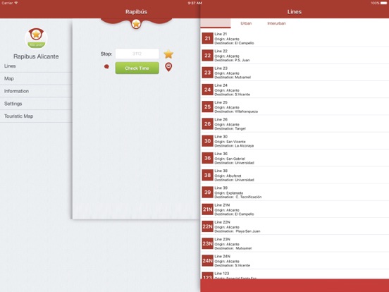 Screenshot #4 pour RapiBús Alicante
