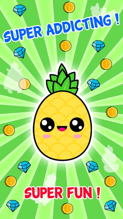 Pineapple Evolution Food Clicker