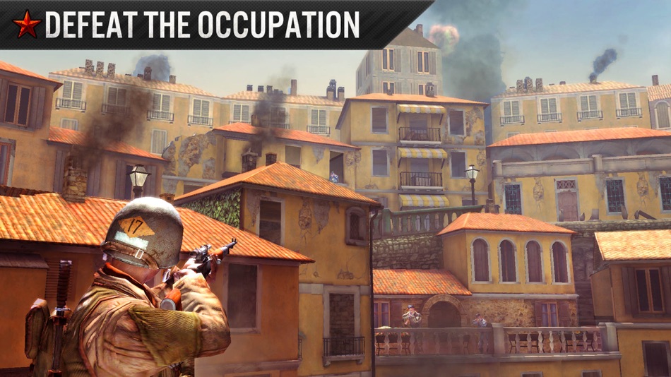 #3. Frontline Commando: WW2 Shooter (iOS) Podle: Glu Games LLC