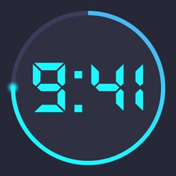 数字时钟-叫你起床极简桌面