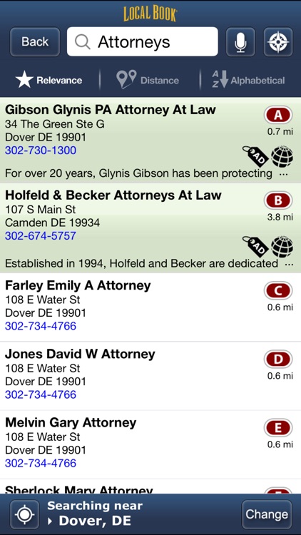 LocalBook Yellow Pages