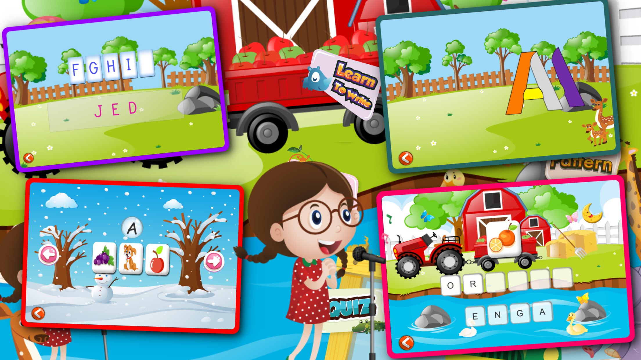 Kids Preschool Fun - abc alphabet and phonics game