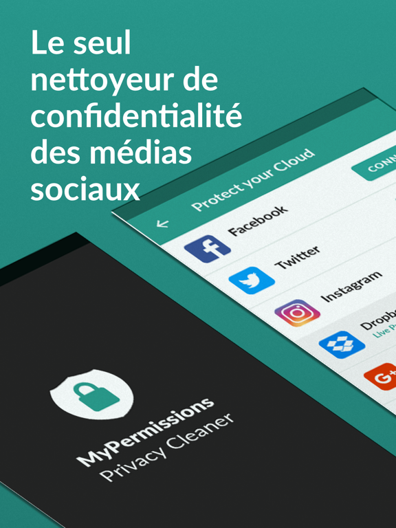 Screenshot #4 pour MyPermissions Privacy Cleaner