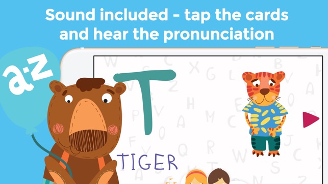 A-Z Cute Animals Alphabet(圖1)-速報App