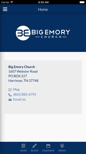 Big Emory Baptist Church - Harriman, TN(圖1)-速報App