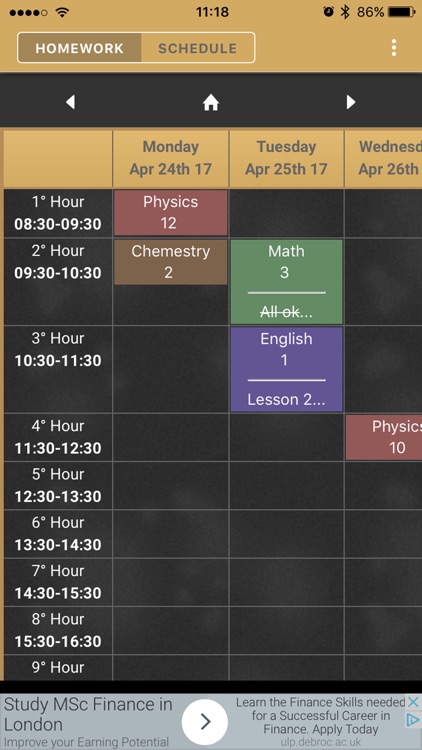iClassSchedule