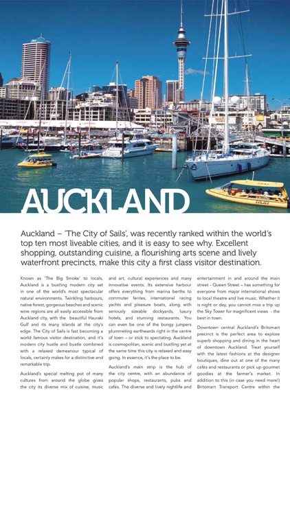 Pullman Auckland Magazine