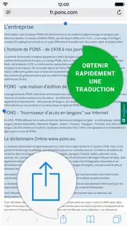 dictionnaire allemand pons iPhone Captures Décran 4