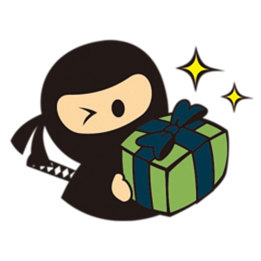 Mekuto - Funny ninja stickers for iMessage iOS App