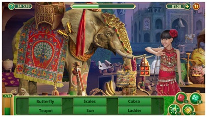 Secret Asia: Hidden Object Adventure iPhone screenshot 2 - Games app
