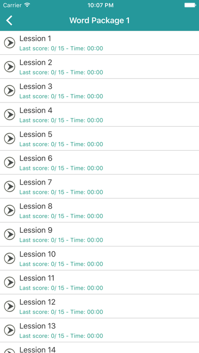 Screenshot #3 pour English Learner's Pocket Vocabulary
