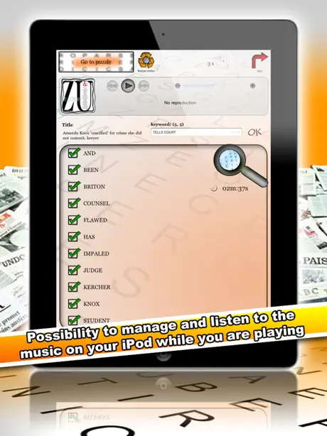 iCruciPuzzle 2 RSS - infinity puzzles to play