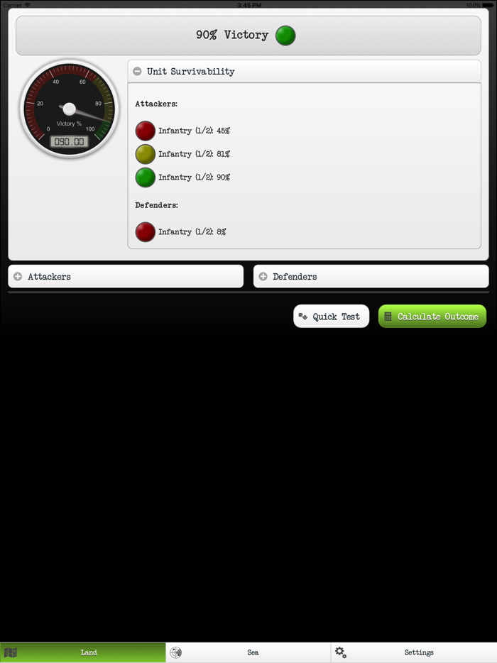Axis and Allies Calculator