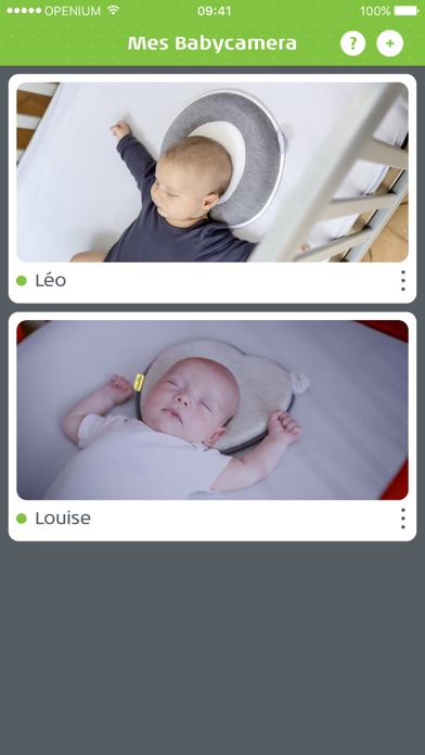 Screenshot #1 pour My Babycamera