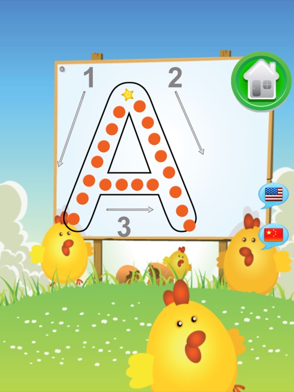 Baby Learns ABC Alphabet Free iPad screenshot