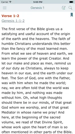 Matthew Henry Bible Commentary - Concise Version iPhone image 1