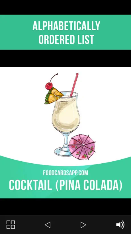 Food Cards in English