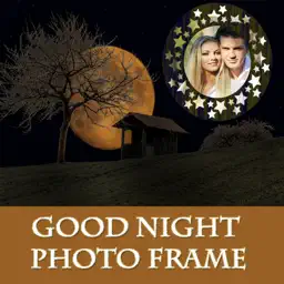 Good Night Photo Frame And Pic Collage app icon