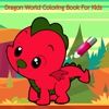 Dragon World Coloring Book For Kids
