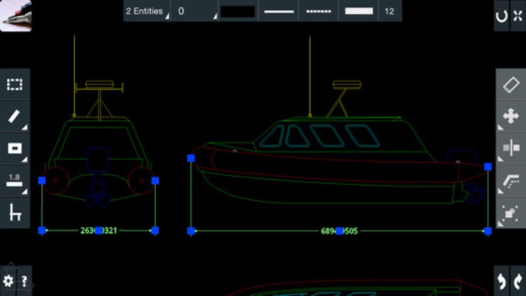 CAD On The Go - edit 2D/3D AutoCAD DWG/DFX files screenshot-3