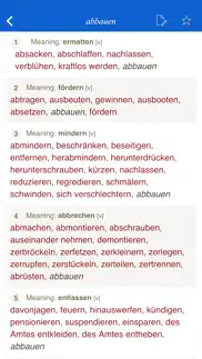 german synonym dictionary iphone screenshot 3